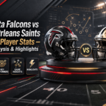 atlanta falcons vs new orleans saints match player stats